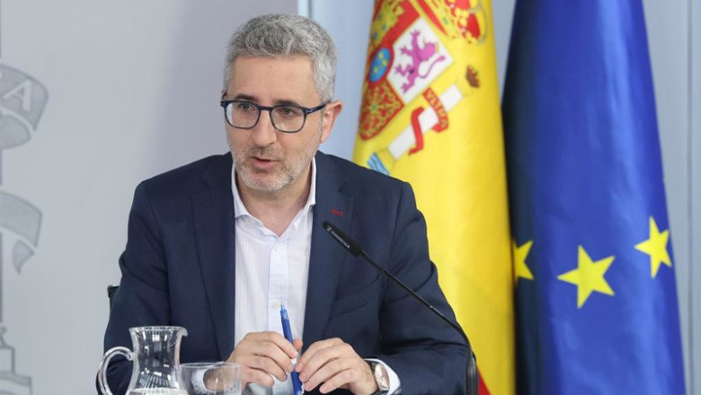 ep el ministro de hacienda arcadi espana ayer en la rueda de prensa del consejo de ministros ep el ministro de hacienda arcadi espana ayer en la rueda de prensa del consejo de ministros