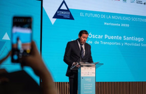 ep el ministro de transportes y movilidad sostenible oscar puente clausura el ii congreso de