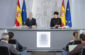 ep el ministro del interior fernando grande marlaska y la ministra de inclusion seguridad social y