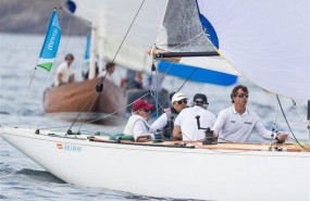 ep el rey juan carlos i a bordo del bribon movistar 500 en la regata juan carlos i el corte ingles