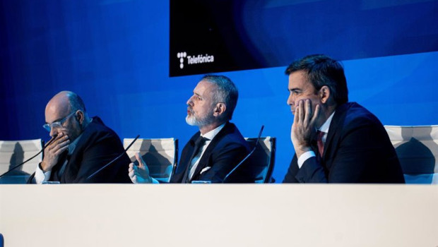 ep i d el consejero delegado de telefonica emilio gayo el presidente ejecutivo de telefonica marc