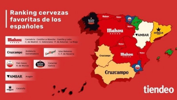 ep infografia de ranking de cervezas favoritas por los espanoles