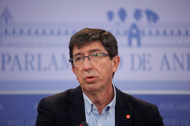 Juan Marín, informa sobre los acuerdos programáticos alcanzado con el PP-A | Jesús Prieto - Europa Press ep juan marin informalos acuerdos programaticos alcanzadopp-a
