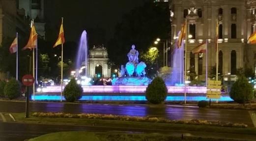 ep la cibelesmadrid iluminadalos coloresla enfermedadhuntington