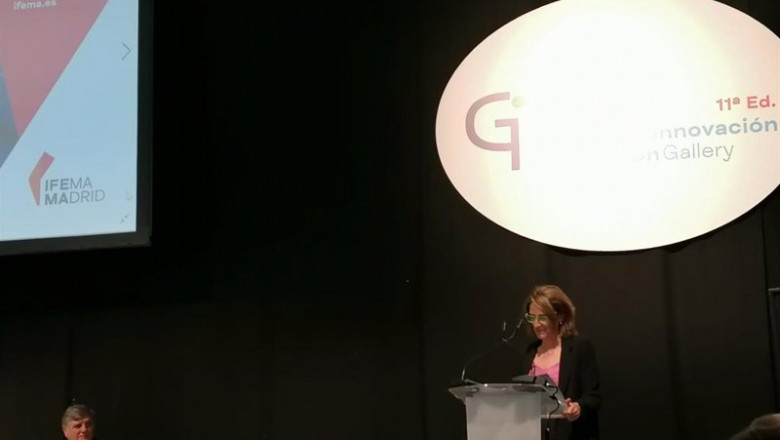 ep la ministra para la transicio ecologica y el reto demografico durante su intervencion en la