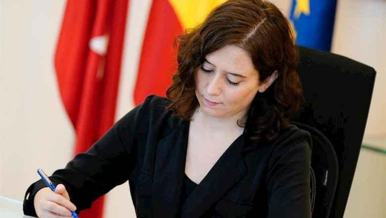 ep la presidenta de la comunidad de madrid isabel diaz ayuso en una imagen de archivo