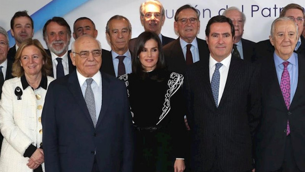 ep la reina letizia preside la reunion del patronado de fad el pasado 10 de diciembre de 2019