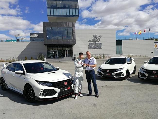 Marc Márquez en un acto con Honda | HONDA ESPAÑA ep marc marquezun actohonda