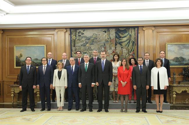 Miembros de Fedeca y el Rey Felipe VI | FEDECA ep miembrosfedecarey felipe vi