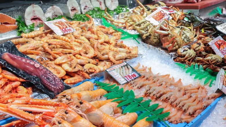 ep pescado y marisco en un mercado ep pescado y marisco en un mercado