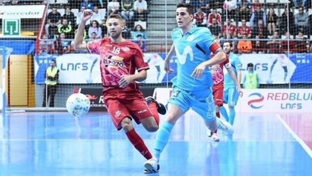 ep pito de elpozo murcia ante ortiz de movistar inter