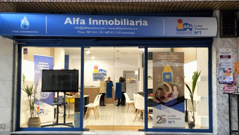 fachada alfa inmobiliaria 