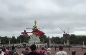 Helicoptero Palacio de Buckingham