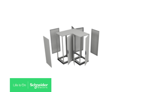 schneider electric ofrecera flexibilidad robustez y eficiencia con la nueva generacion de armarios modulares de acero descarbonizado panelset sfnpng