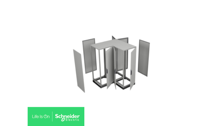 schneider electric ofrecera flexibilidad robustez y eficiencia con la nueva generacion de armarios modulares de acero descarbonizado panelset sfnpng