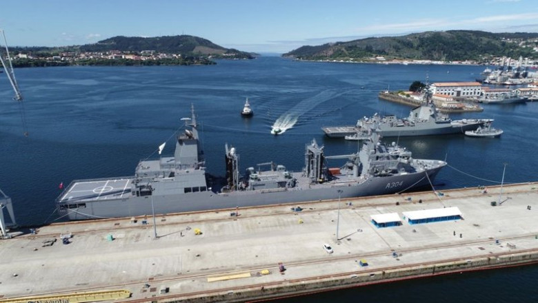 Archivo - Buque AOR realizado en Navantia Ferrol para Australia | NAVANTIA - Archivo ep archivo buque aor realizado en navantia ferrol para australia