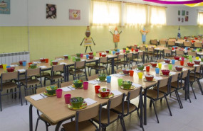 ep archivo   catering en el comedor de un colegio