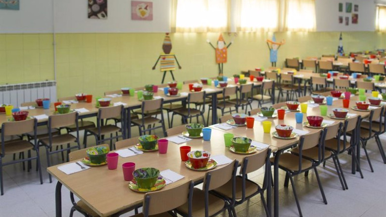 ep archivo catering en el comedor de un colegio ep archivo catering en el comedor de un colegio