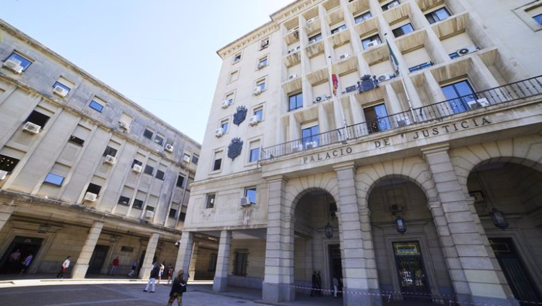 ep archivo detalle de la fachada principal de la audiencia provincial de sevilla a 21 de junio de ep archivo detalle de la fachada principal de la audiencia provincial de sevilla a 21 de junio de