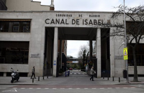 ep archivo   entrada de las instalaciones del canal de isabel ii