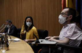 ep archivo   i d el secretario de estado de agenda 2030 enrique santiago la diputada de unidas