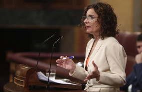 ep archivo   la portavoz del gobierno y ministra de hacienda maria jesus montero interviene en el