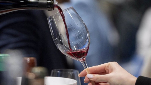 ep archivo una persona sirve una copa de vino durante la xxiii edicion de madrid fusion alimentos ep archivo una persona sirve una copa de vino durante la xxiii edicion de madrid fusion alimentos