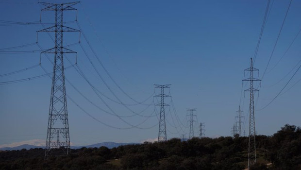ep archivo   varias torres de alta tension a 23 de enero de 2023 en san sebastian de los reyes