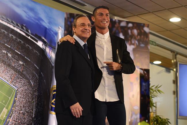 Cristiano Ronaldo y Florentino Perez | EUROPA PRESS ep cristiano ronaldoflorentino perez