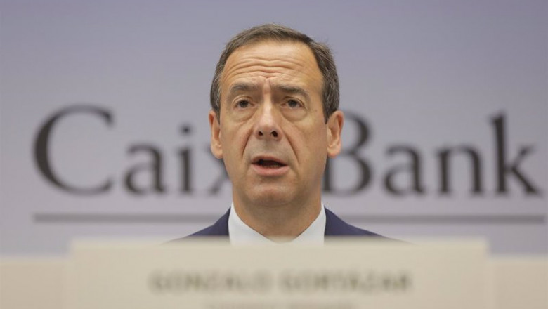 El consejero delegado de CaixaBank, Gonzalo Gortázar | ROBER SOLSONA (EUROPA PRESS) ep el consejero delegado de caixabank gonzalo gortazar este viernes en rueda de prensa 20210730121406