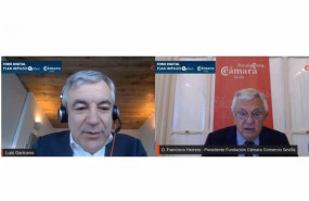 ep el eurodiputado de cs luis garicano este viernes en el foro digital en que ha participado