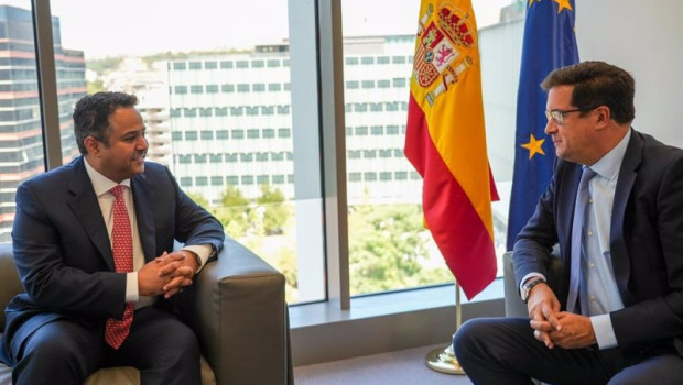 ep el ministro de transformacion digital con el ceo de stc