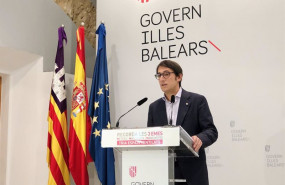 ep el portavoz del govern iago negueruela en la rueda de prensa