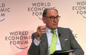 ep el presidente de iberdrola ignacio galan en el panel shaping te integrated energy future en el ep el presidente de iberdrola ignacio galan en el panel shaping te integrated energy future en el