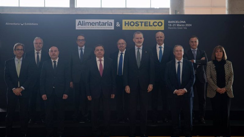 ep el rey felipe vi y jose luis bonet en alimentaria hostelco ep el rey felipe vi y jose luis bonet en alimentaria hostelco