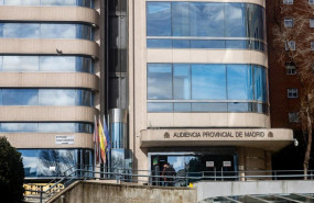 ep exterior de la sede de la audiencia provincial de madrid a 28 de enero de 2026 en madrid espana