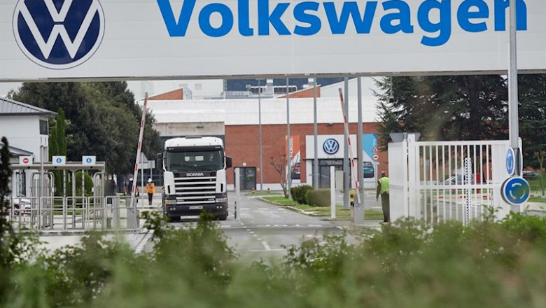 ep imagen de la entrada de volkswagen en navarra ep imagen de la entrada de volkswagen en navarra