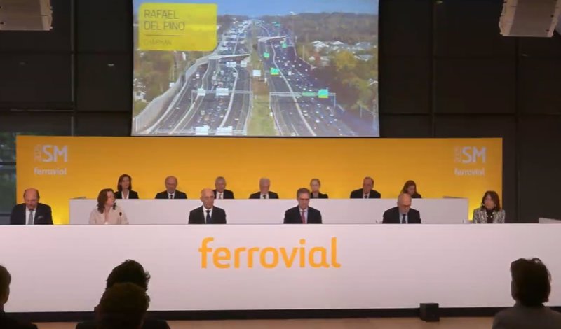 Ferrovial distribuirá su dividendo flexible de 0,4769 euros a partir del 25 de noviembre