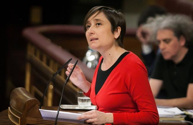 La diputada de Unidos Podemos Marta Sibina en el Congreso | CONGRESO ep la diputadaunidosmarta sibinacongreso