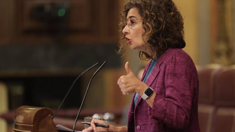 La ministra de Hacienda y Función Pública, María Jesús Montero, interviene en un pleno de control al Gobierno en el Congreso de los Diputados, a 22 de septiembre de 2021, en Madrid, (España). | Eduardo Parra - Europa Press ep la ministra de hacienda y funcion publica maria jesus montero interviene en un pleno de control