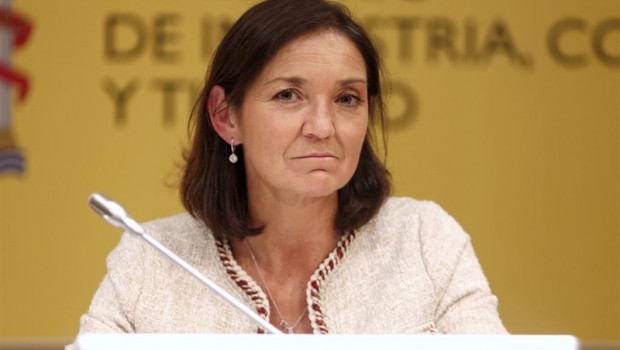 ep la ministra de industria comercio y turismo en funciones reyes maroto durante la reunion con los 20190924165303