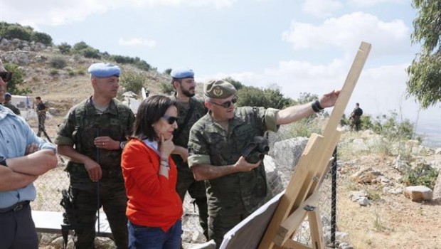 ep la ministradefensa margarita robles en libano