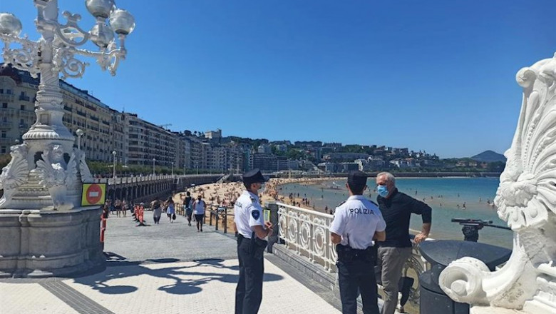 ep la playa de la concha san sebastian a 30 de mayo de 2020 ep la playa de la concha san sebastian a 30 de mayo de 2020