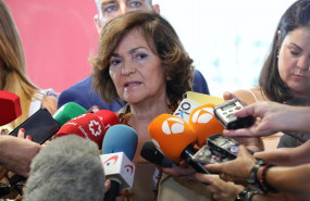 ep la vicepresidenta del gobierno en funciones carmen calvo atiende a los medios de comunicacion ep la vicepresidenta del gobierno en funciones carmen calvo atiende a los medios de comunicacion
