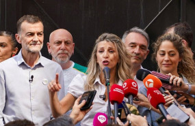 ep la vicepresidenta segunda del gobierno y ministra de trabajo yolanda diaz atiende a los medios