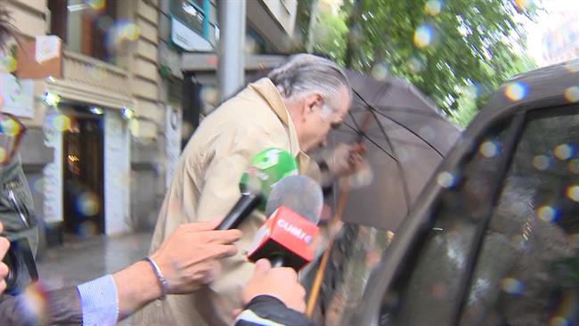 Luis Bárcenas, sale de su casa para acudir a la Audiencia Nacional | EUROPA PRESS ep luis barcenas salesu casaacudirla audiencia nacional