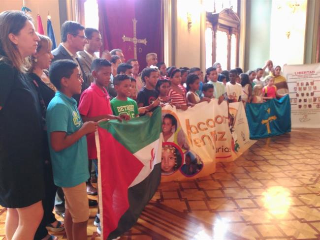 Niños del programa Vacaciones en Paz. | EUROPA PRESS - Archivo ep ninosprograma vacacionespaz