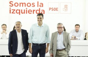 ep pedro sanchezcon pepe alvarez e ignacio fernandez toxo