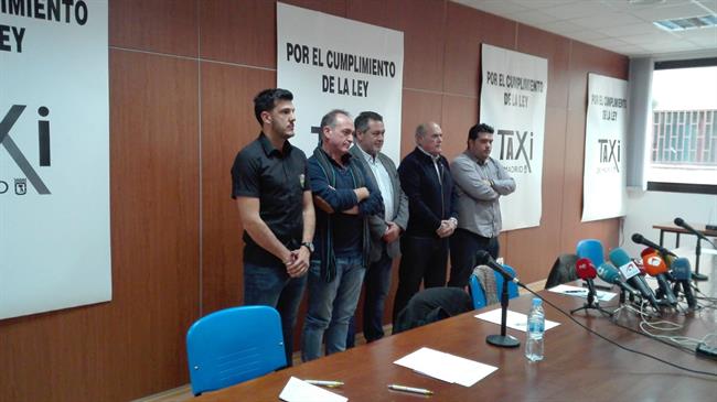 Taxistes anuncien que mantenen la vaga indefinida a Madrid | EUROPA PRESS ep taxistes anuncienmantenenvaga indefinidamadrid