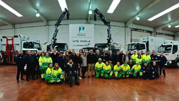 ep trabajadores de fcc y urbaser en parla